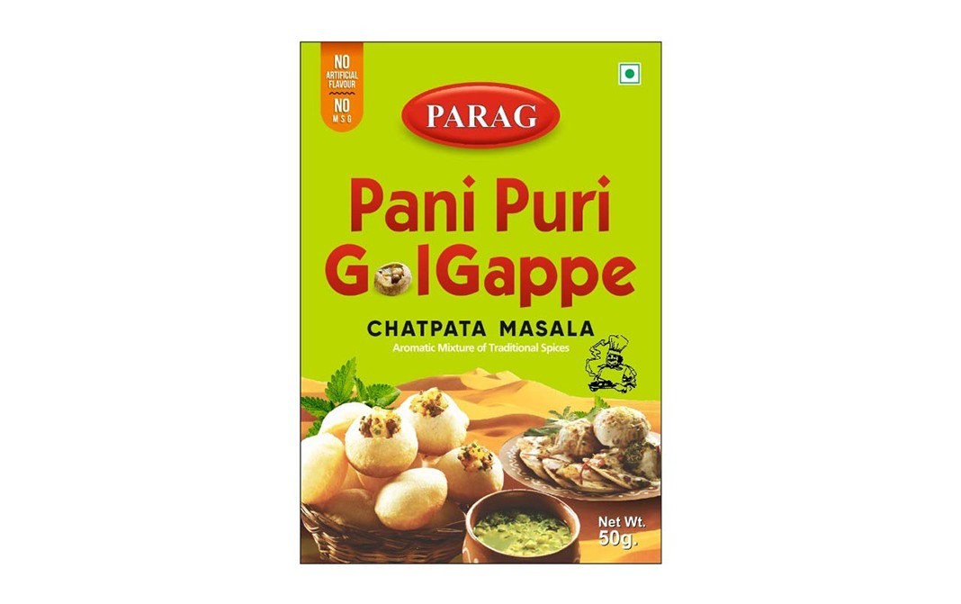 Parag Pani Puri Gol Gappe Chatpata Masala   Pack  50 grams